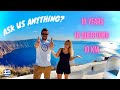 SANTORINI - OIA TO THERA | 10 YEARS, 10 QUESTIONS & 10 KILOMETRES OF CALDERA VIEWS! ASK US ANYTHING