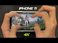 IPHONE 11 HANDCAM 🔥/ HD Graphics Settings 😍/New Best Livik Gameplay in 2025!