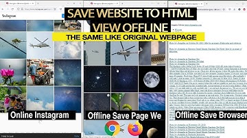 Save the web page in 1 HTML file