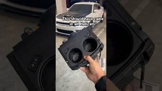 Adding a heated and cooled cup holder in a Dodge Charger Hellcat #srt #hellcat #srthellcat #scatpack