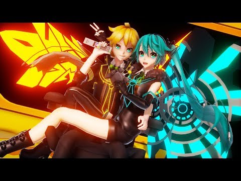 【MMD PV】リモコン Remote Control (sat 1080 mix)  - Hatsune Miku ・Kagamine Len (English / Romaji Sub)