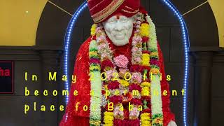 Shirdi Sai Darbar Sunnyvale - Origin