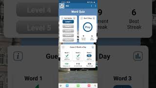 WIZ - Word Quiz - Guess 3 English Words a Day #4-114 screenshot 2