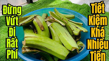 Vỏ Chuối Khi Dùng Xong Đừng Vứt Đi / Công Dụng Của Nó Sẽ Giúp Bạn Tiết Kiệm Rất Nhiều Tiền