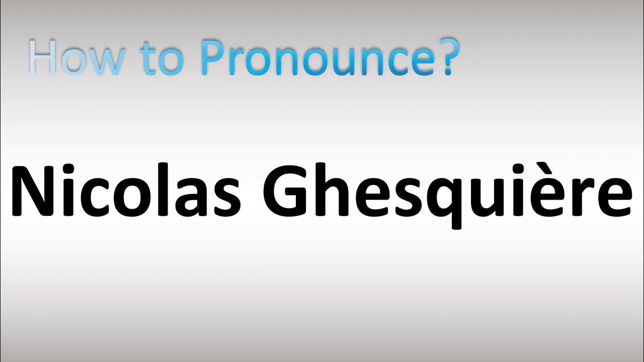 Nicolas Ghesquière - Wikipedia