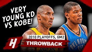 Kobe Bryant vs Kevin Durant EPIC Game 2 Duel Highlights 2010 NBA Playoffs - MUST WATCH!