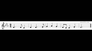 Sight Singing exercise #309