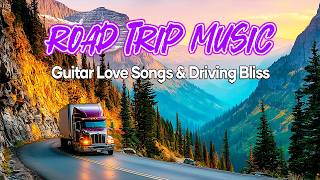 American Road Trip Instrumental  Romantic Guitar Melodies For Peaceful Countryside Driving