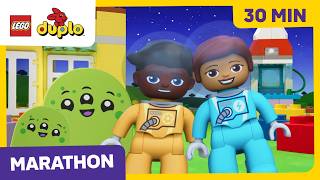 outdoor space adventure lego duplo 30 minutes fun songs