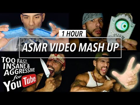 1 HOUR ASMR VIDEO MASH UP