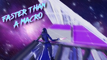 How to EDIT FASTER then a MACRO CHEATER in FORTNITE CHAPTER 2 SEASON 3 (QUAD EDIT BINDS TUTORIAL)