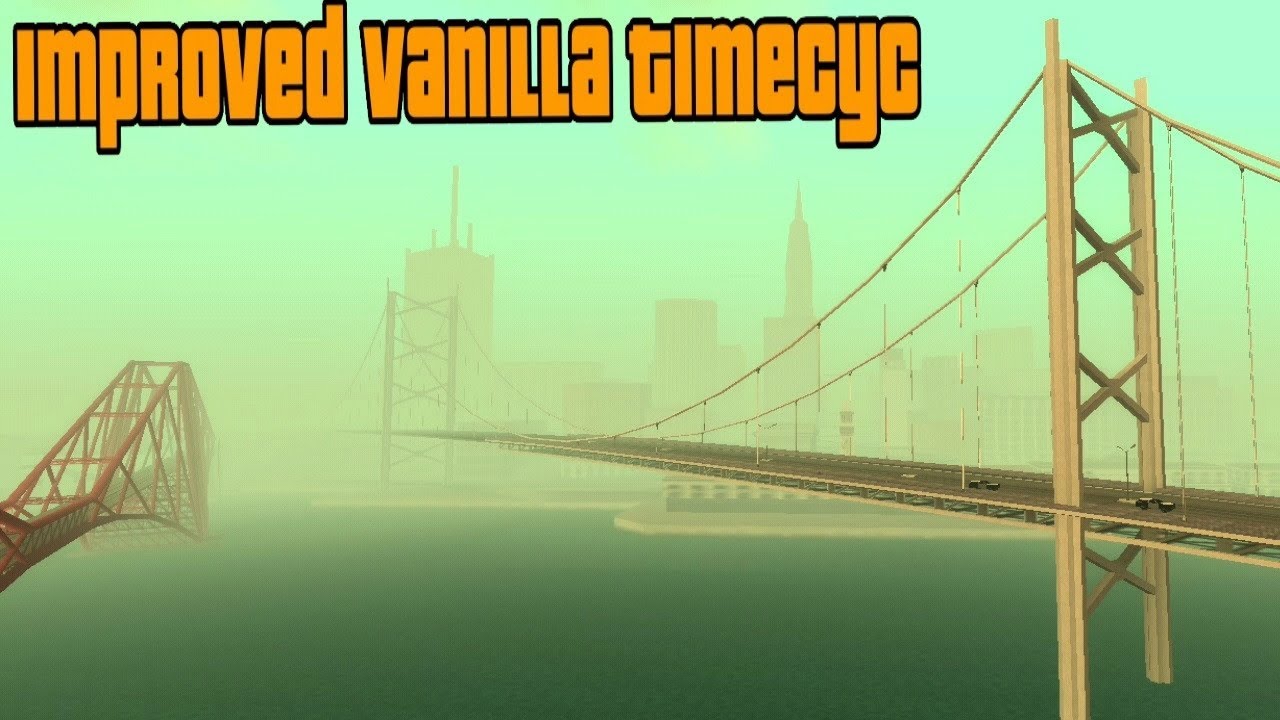 GTA SA Android: Improved Vanilla Timecyc 1.2