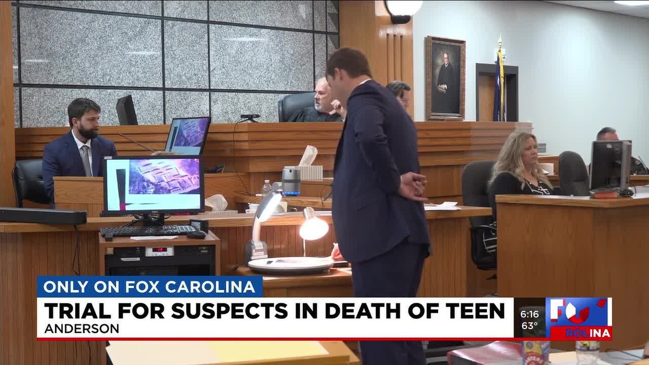 Day 2 of trial for suspects in death of Anderson teen - YouTube
