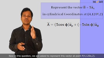 Conversion Cartesian and Cylindrical Coordinate Systems Electromagnetics
