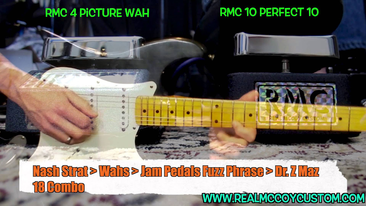 Real McCoy Custom RMC 4 Picture Wah - YouTube