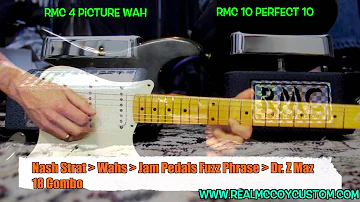 Teese RMC 4 vs RMC 10 Wah Comparison