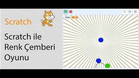 Scratch ile Oyun - Renk Çemberi