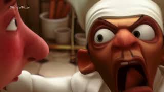 Look At How Far Chef Skinners Mouth Extends As Hes Yelling At Linguini.
