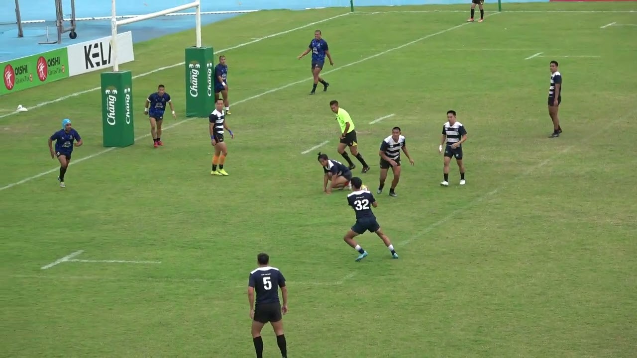 Semifinal ราชนาวี vs  ทหารอากาศ Thailand Rugby 7s Championship 2022