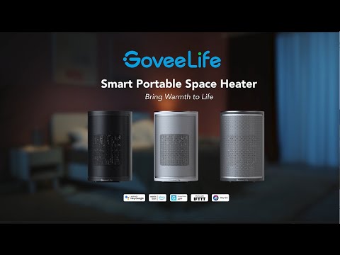 GoveeLife Smart Portable Space Heater | Feel cozy all year round