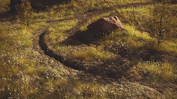 Cinema 4D and Octane: How to create roads using directional textures.