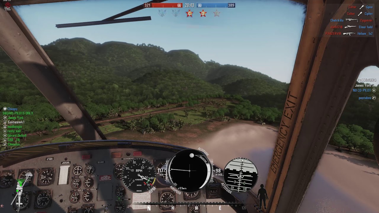 Rising storm 2 huey time