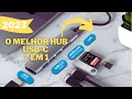Um HUB USB 7em1 para ligar PERIFÉRICOS + MONITOR no seu SETUP!