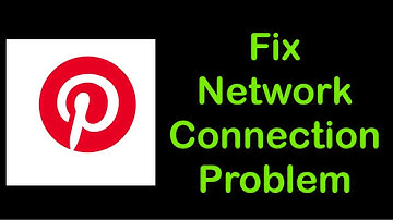 How To Fix Pinterest Network Connection Problem Android & Ios - Fix Pinterest App Internet Error