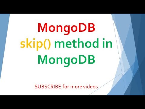 30 MongoDB 