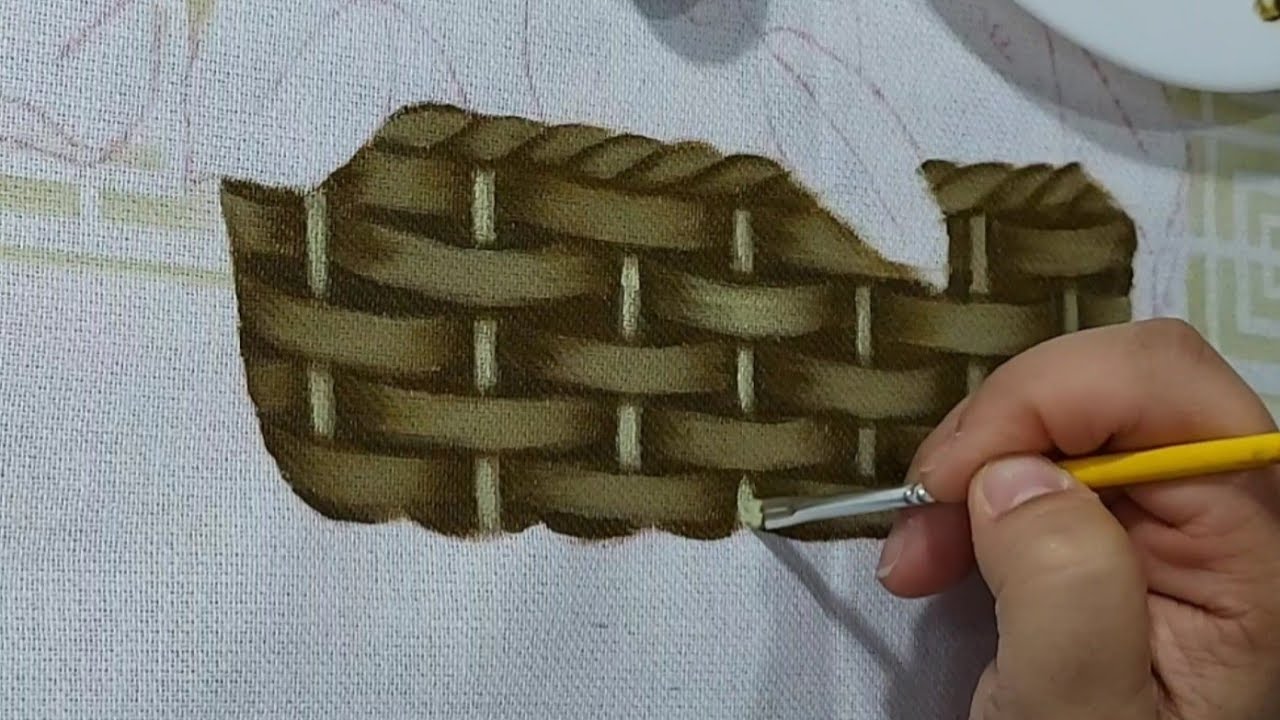 Aprenda a Pintar Cesta. Luciana Dalponte