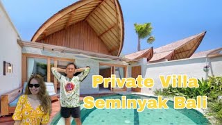 RASANYA MALAM PERTAMA DI VILLA SEMINYAK BALI || Sini Vie Villa