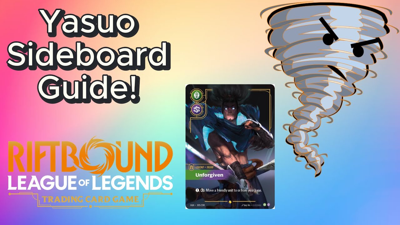 Yasuo Sideboard Guide (Kai'sa, Annie, Viktor, Sett, Teemo, MF, Master Yi) - Riftbound