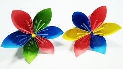 How to make a Kusudama Paper Flower |Very Easy origami Kusudama  | DIY-Paper Crafts - Durasi: 6.17. 