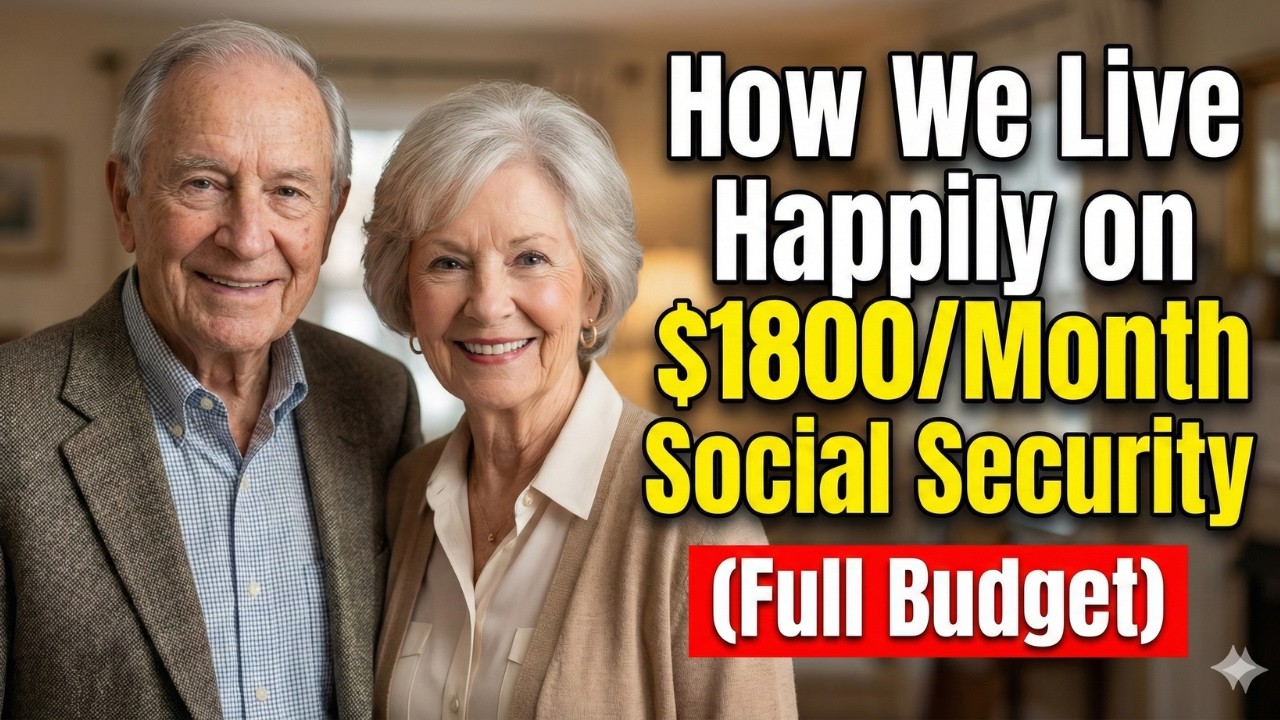 How We Live Happily on $1800/Month Social Security (Full Budget)