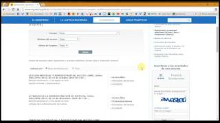 VideoTutorial suscribirse al Ministerio de Justicia