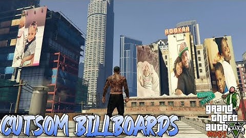 HOW TO CUSTOMIZE THE ANIMATED BILLBOARDS