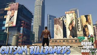HOW TO CUSTOMIZE THE ANIMATED BILLBOARDS