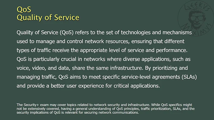 QoS - Quality of Service