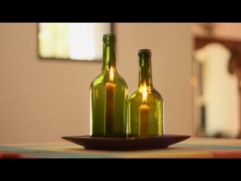 Cómo hacer candelabros de vidrio youtube Candelabros Herreria Ideas De