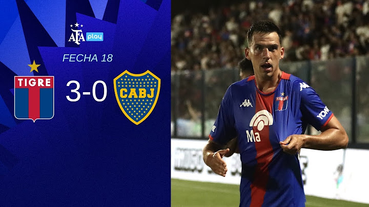 Tigre 3-0 Boca Juniors - Partido Completo |#TorneoBetano | Fecha 18