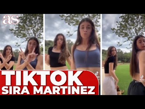 TIKTOK | El BAILE VIRAL de SIRA MARTÍNEZ, la HIJA de LUIS ENRIQUE | AS