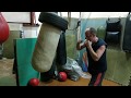 Перенабивка самодельного боксерского мешка/Refilling a homemade Boxing bag