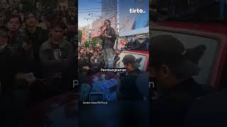 Eks Tapol Demo Agustus 2025 Berorasi di Aksi Gejayan Yogyakarta | Tirto Daily