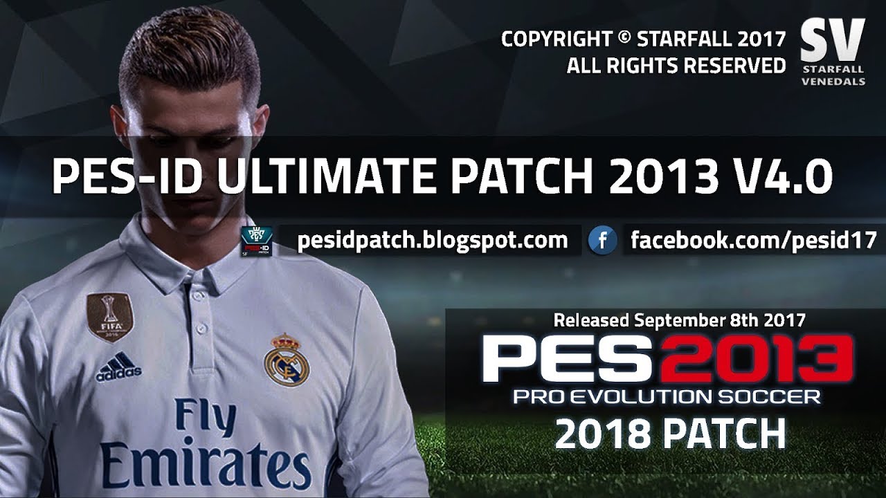 DOWLOAD PES ID PES 2013 PES-ID Ultimate Patch v4.0 AIO Season 2017/2018