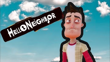 How to glitch out of Hello Neighbor Map!
