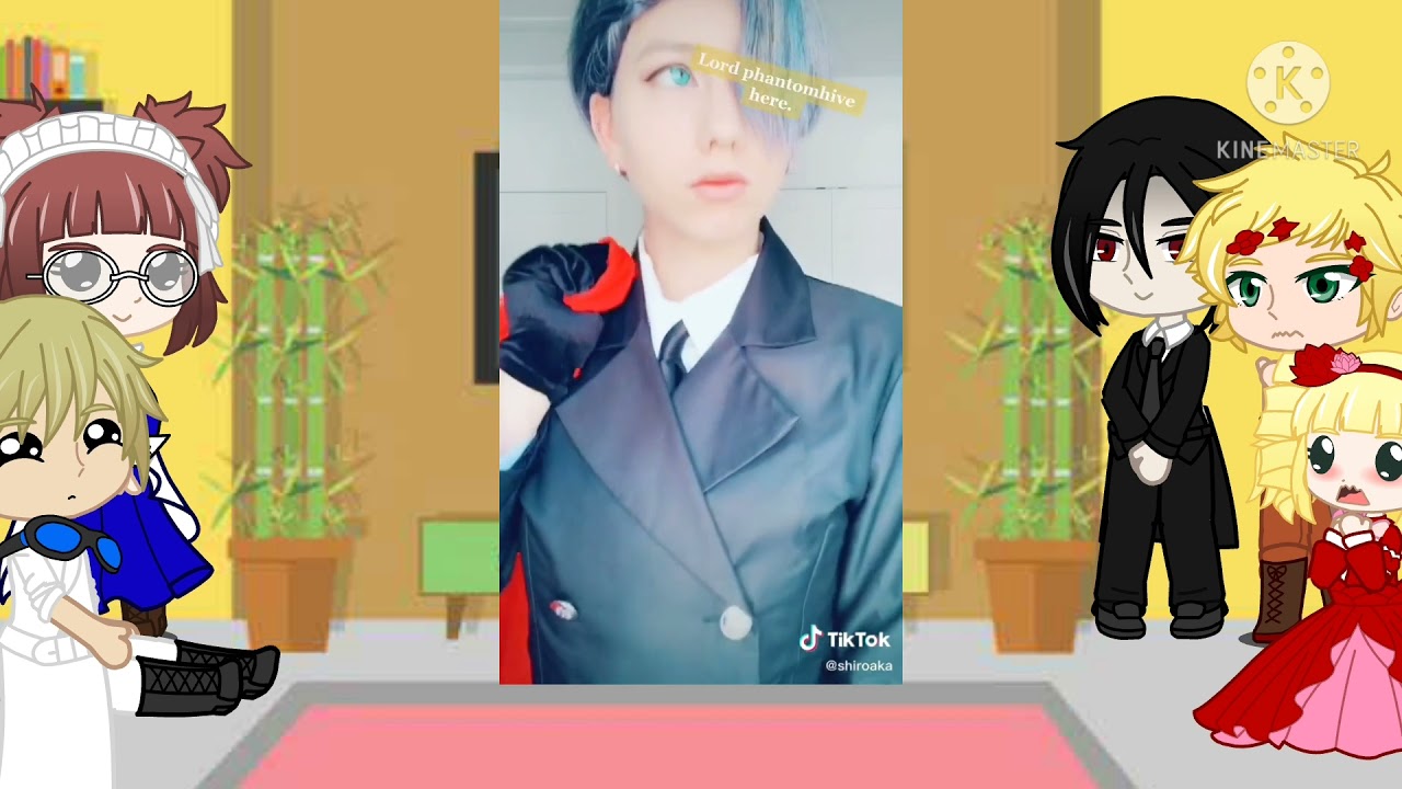 Black butler reacts to Ciel and Sebastian (Reupload, bonus at the end)