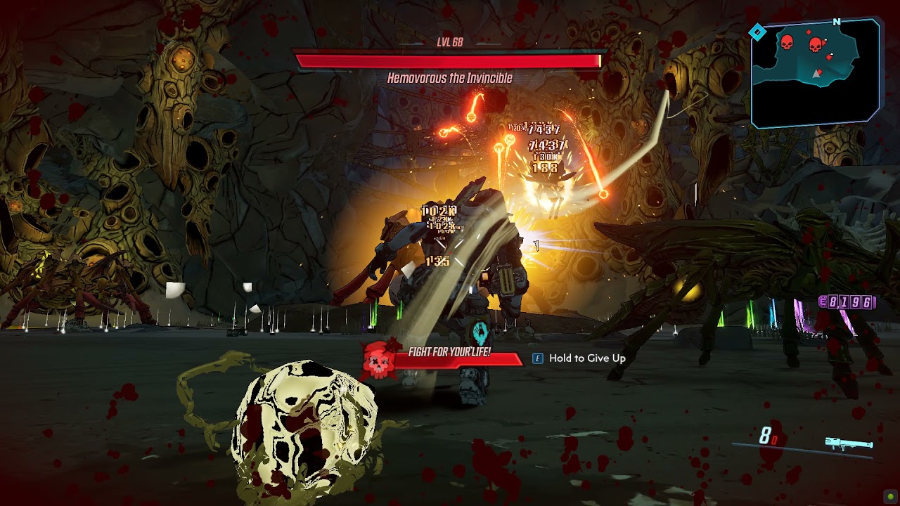 Mayhem 11 Moze; Hemovorous and Vermivorous Raid boss solo