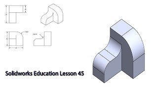 Solidworks Education lesson 45 Profile