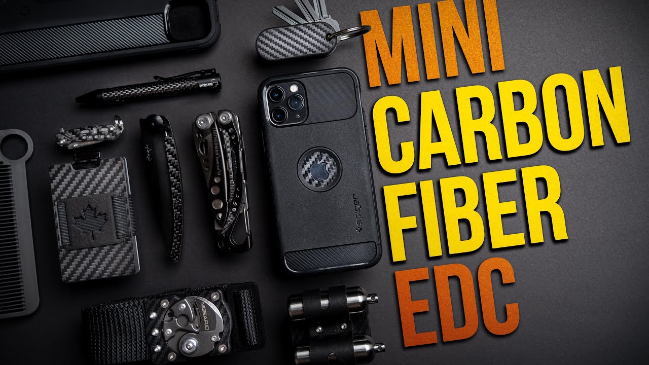 MINI Carbon Fiber EDC (Everyday Carry) - What's In My Pockets Ep. 34