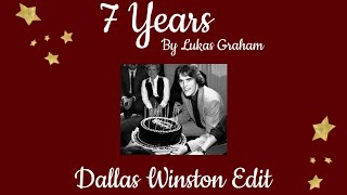 7 Years By Lukas Graham: The Outsiders Dallas Winston Edit #shorts